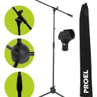 Pie de Micrófono con Boom - Jirafa - Proel RSM180 – Foto 4
