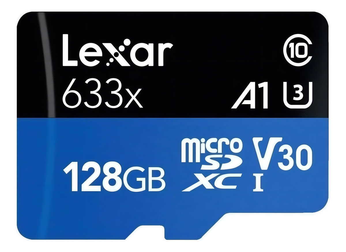 Microsdxc Lexar 128gb Uhs-i 100mb/s 4k Con Adaptador Sd High-performance