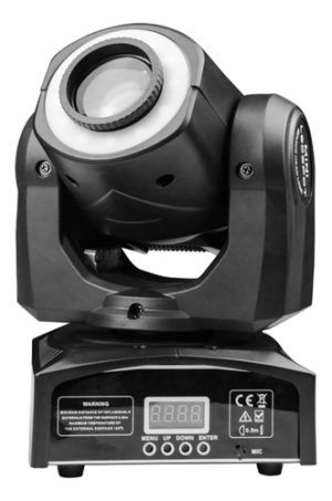 Cabeza Móvil 60w Led Con Aro Efecto Wash Rgb
