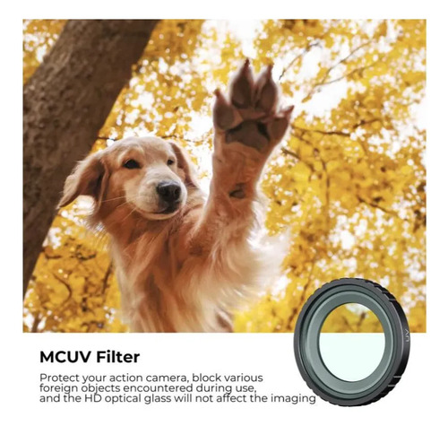 Kit filtros UV, CPL y ND4 K&F Concept para Insta360 GO 3S - foto 3
