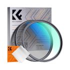Kit Filtros UV + CPL K&F Concept 82 mm + Paño