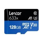 Tarjeta microSDXC Lexar High-Performance 128 GB con Adaptador SD