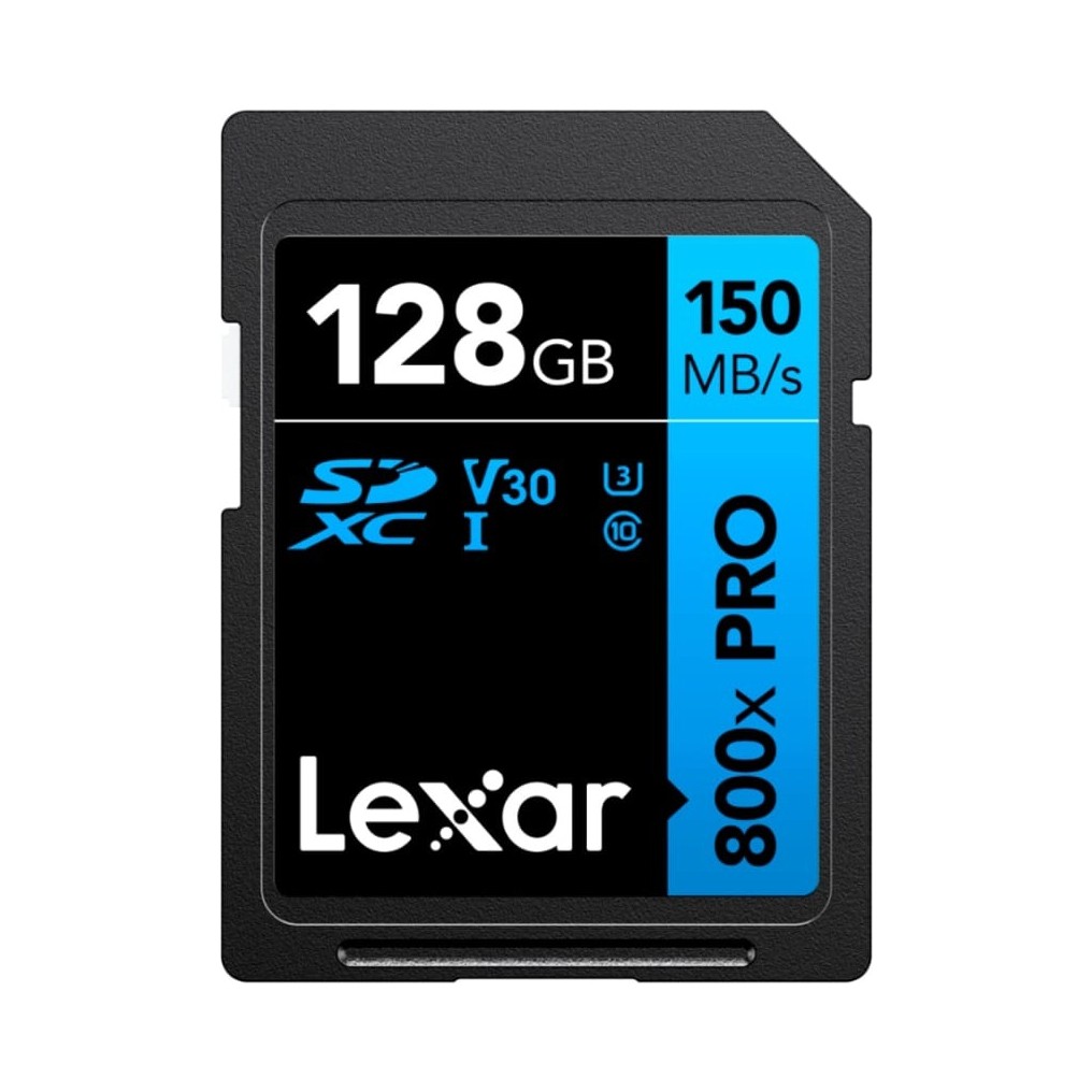 Tarjeta SDXC Lexar Professional 800x 128 GB – 150 MB/s UHS-I U3 Tarjeta SDXC Lexar Professional 800x 128 GB – 150 MB/s UHS-I U3