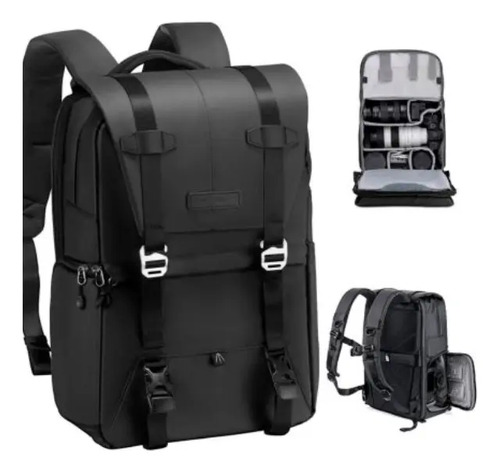 Mochila Fotográfica Impermeable K&F Concept 20 L – Negra