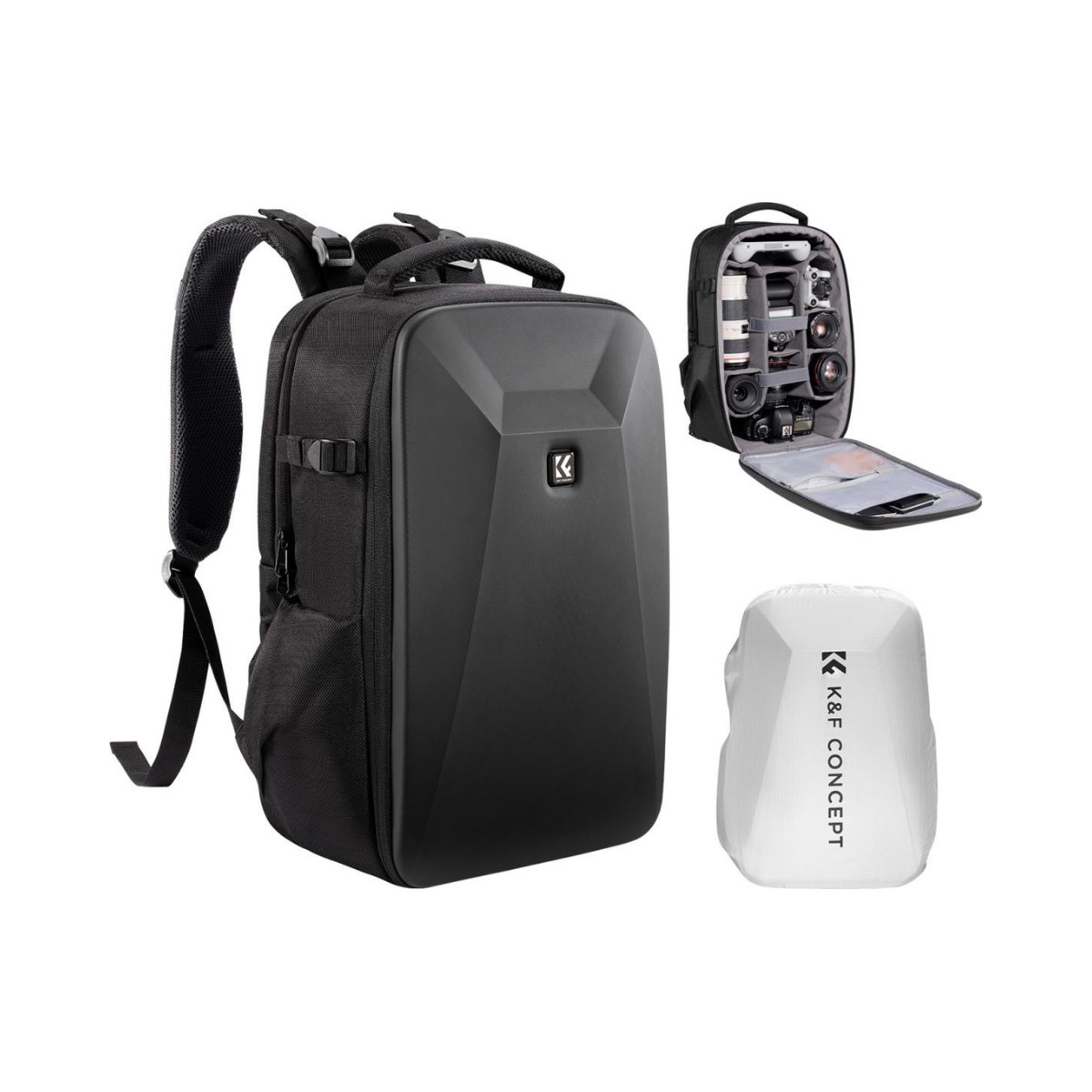 Mochila Fotográfica Rígida K&F Concept 22 L