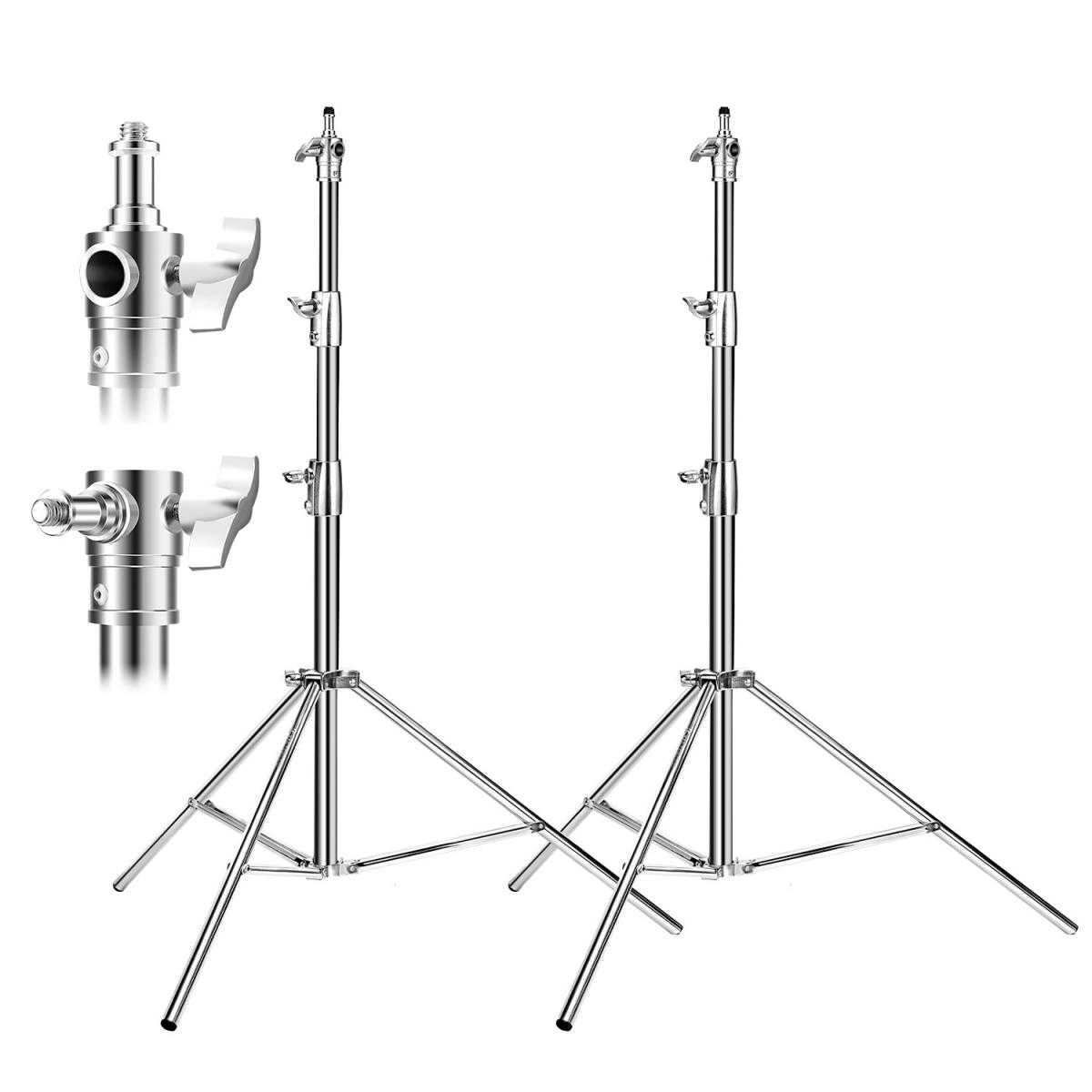 tripode-iluminacion-kf-concept-280-acero-1 Trípode de Iluminación K&F Concept 2,80 m de Acero Inoxidable