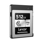 Tarjeta CFexpress Lexar Profesional de 512 GB Tipo B Serie Silver