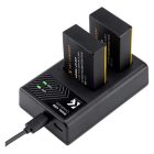 Kit 2 baterías LP-E17 para Canon con cargador dual K&F Concept - imagen 2