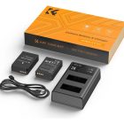 Kit 2 baterías LP-E12 para Canon con cargador dual K&F Concept - imagen 8