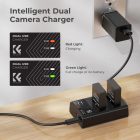 Kit 2 baterías LP-E12 para Canon con cargador dual K&F Concept - imagen 6
