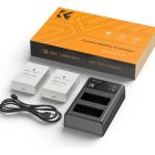 Kit 2 baterías LP-E8 para Canon con cargador dual K&F Concept - imagen 8